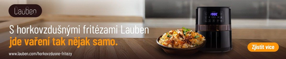 Lauben Glass&Grill Air Fryer 3in1 5500BG – Nový zdravý rozměr fritování